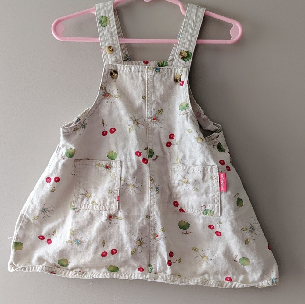 Baby girl overall dress
